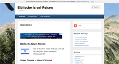 Desktop Screenshot of jesus-reisen.de