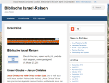 Tablet Screenshot of jesus-reisen.de